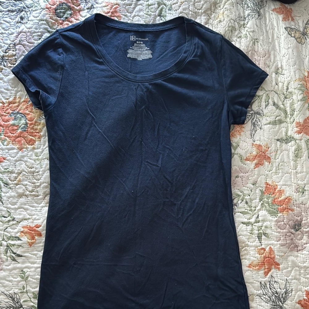 Women's Navy Blue T-Shirt